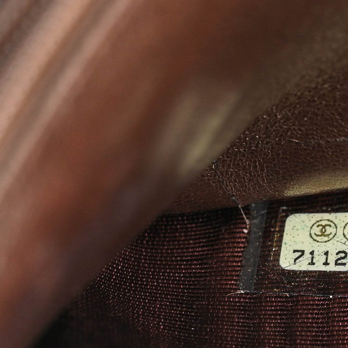 Caviar Timeless CC Wallet On Chain WOC Dark Brown