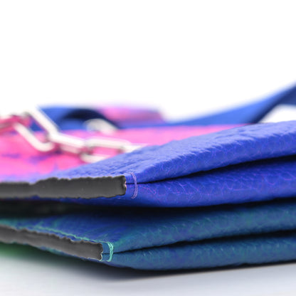 Louis Vuitton Taurillon Illusion Trio Pouch Bleu Rose 8 of 9