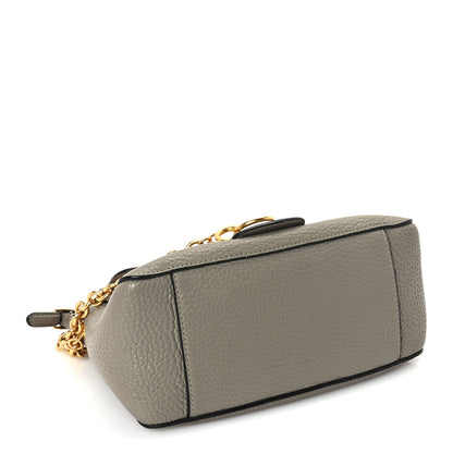 Mulberry Heavy Grain Calfskin Mini Keeley Solid Grey 3 of 8