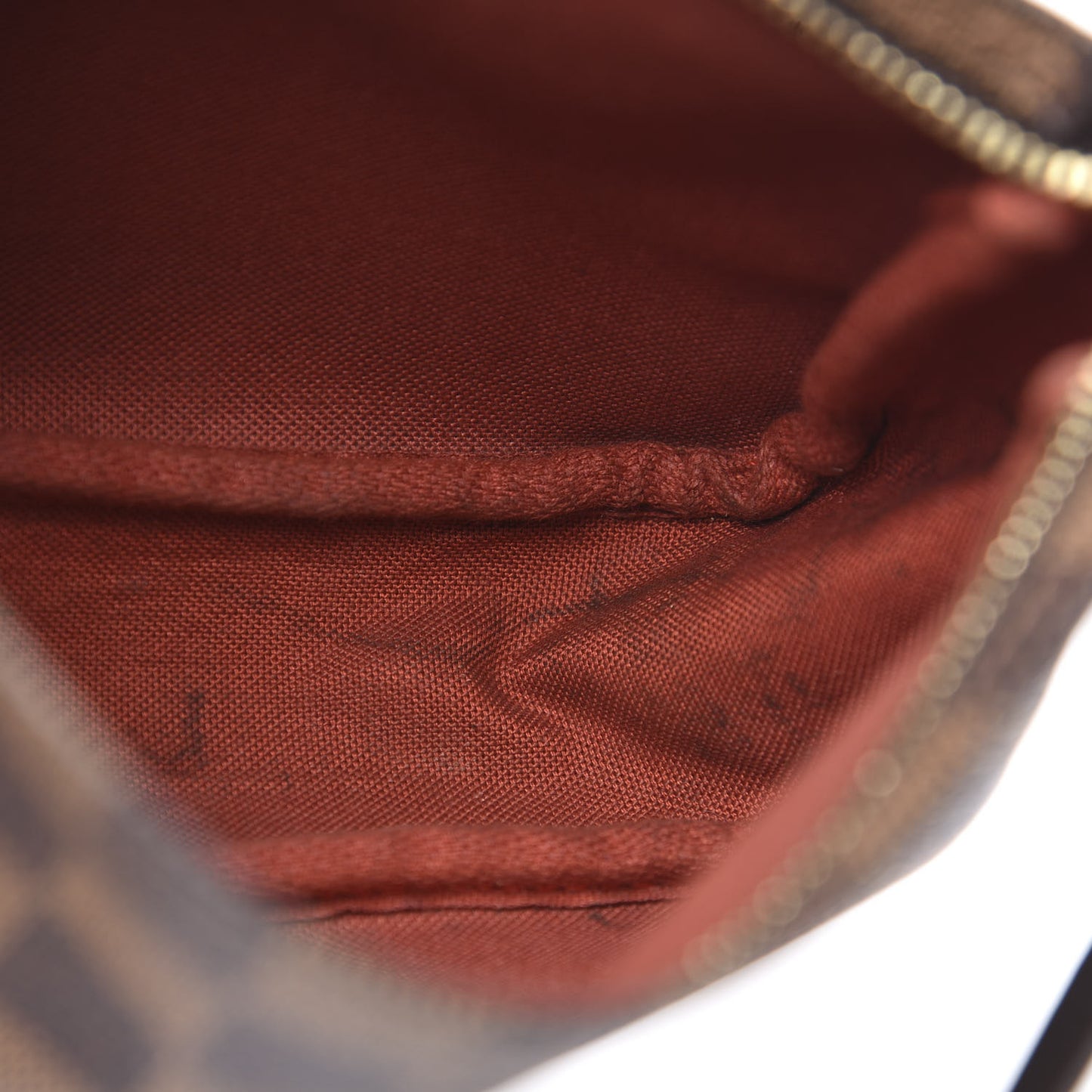 Damier Ebene Trousse Make Up Bag Pochette