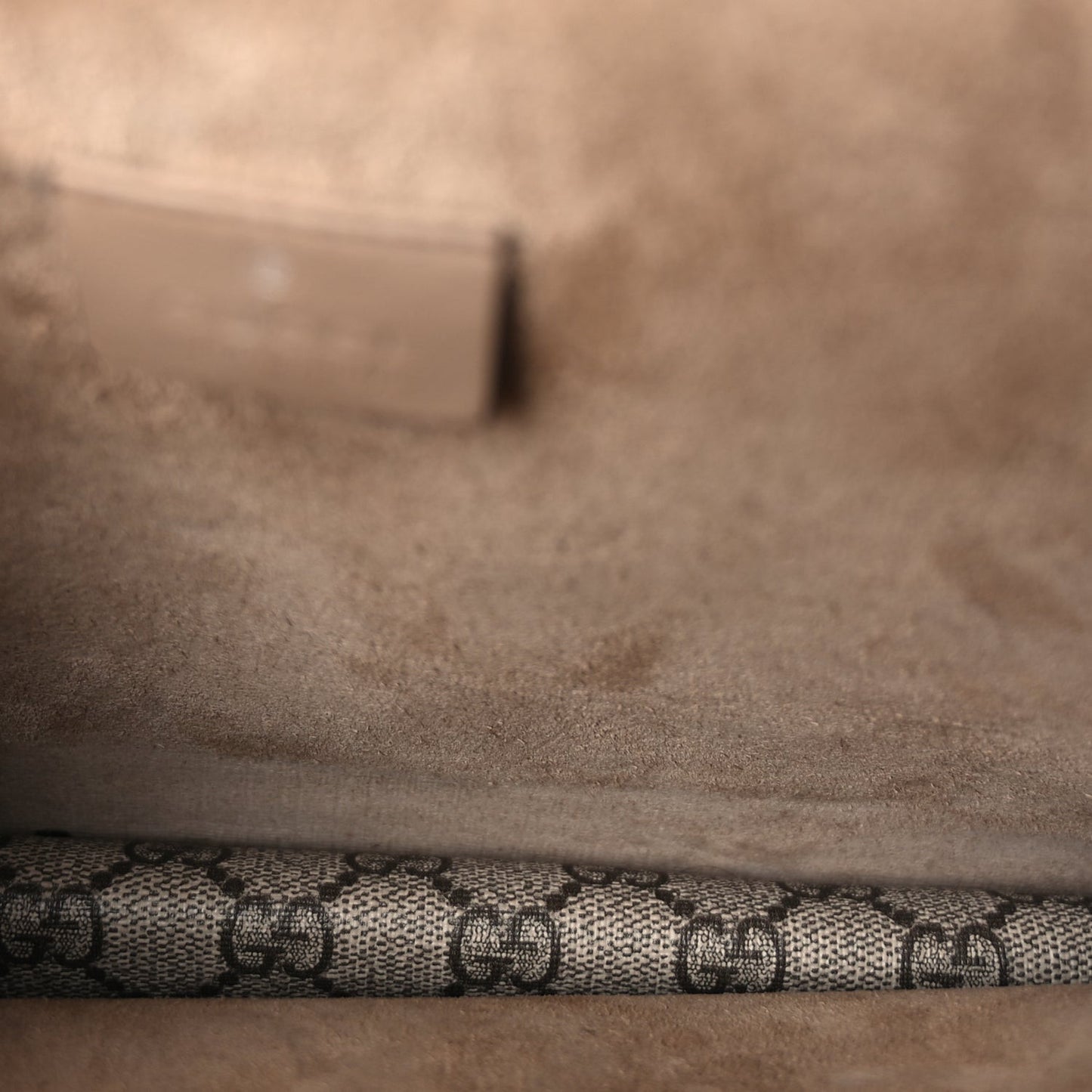GG Supreme Monogram Medium Dionysus Shoulder Bag Taupe