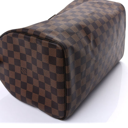 Louis Vuitton Damier Ebene Speedy 30 7 of 8