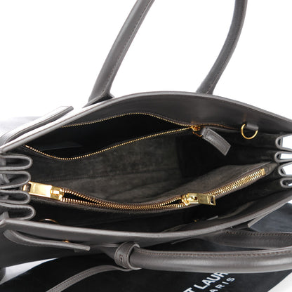Saint Laurent Calfskin Small Sac De Jour Fog 5 of 7
