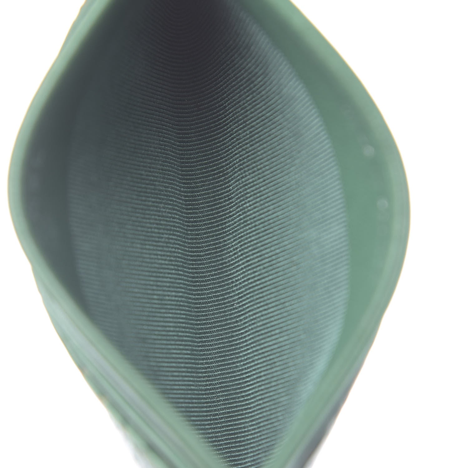 Chanel Perforated Lambskin Quilted Card Holder Green 5 of 8