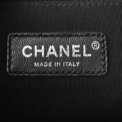 Chanel Lambskin Quilted Jumbo Cuba Color Flap  Black 5 of 8