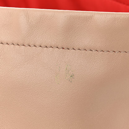 Prada Soft Calfskin Shopping Tote Cammeo Lacca 13 of 14