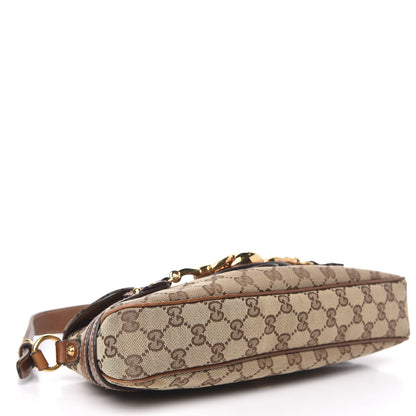 Gucci Monogram Horsebit Chain Flap Shoulder Bag 4 of 16