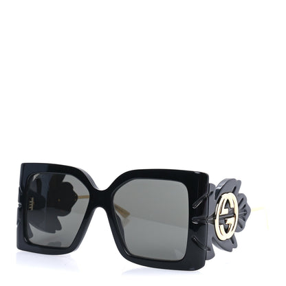 Gucci Acetate Square Frame Wing Sunglasses GG0535S  Black 1 of 7