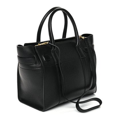 Mulberry Small Classic Grain Small Zipped Bayswater Black 2 of 8