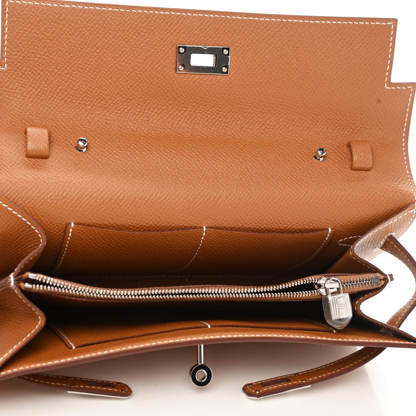 Epsom Kelly Wallet To Go Gold