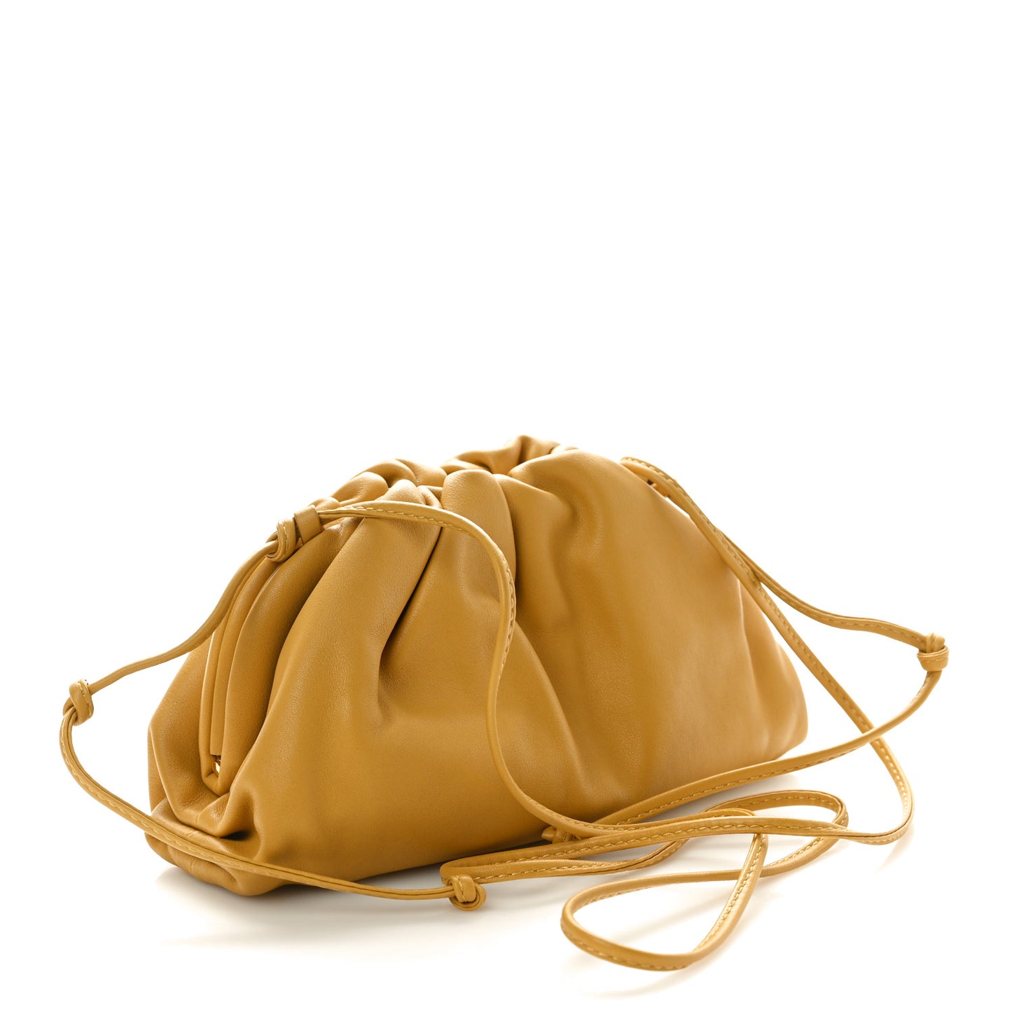 Butter Calfskin The Mini Pouch Butterscotch
