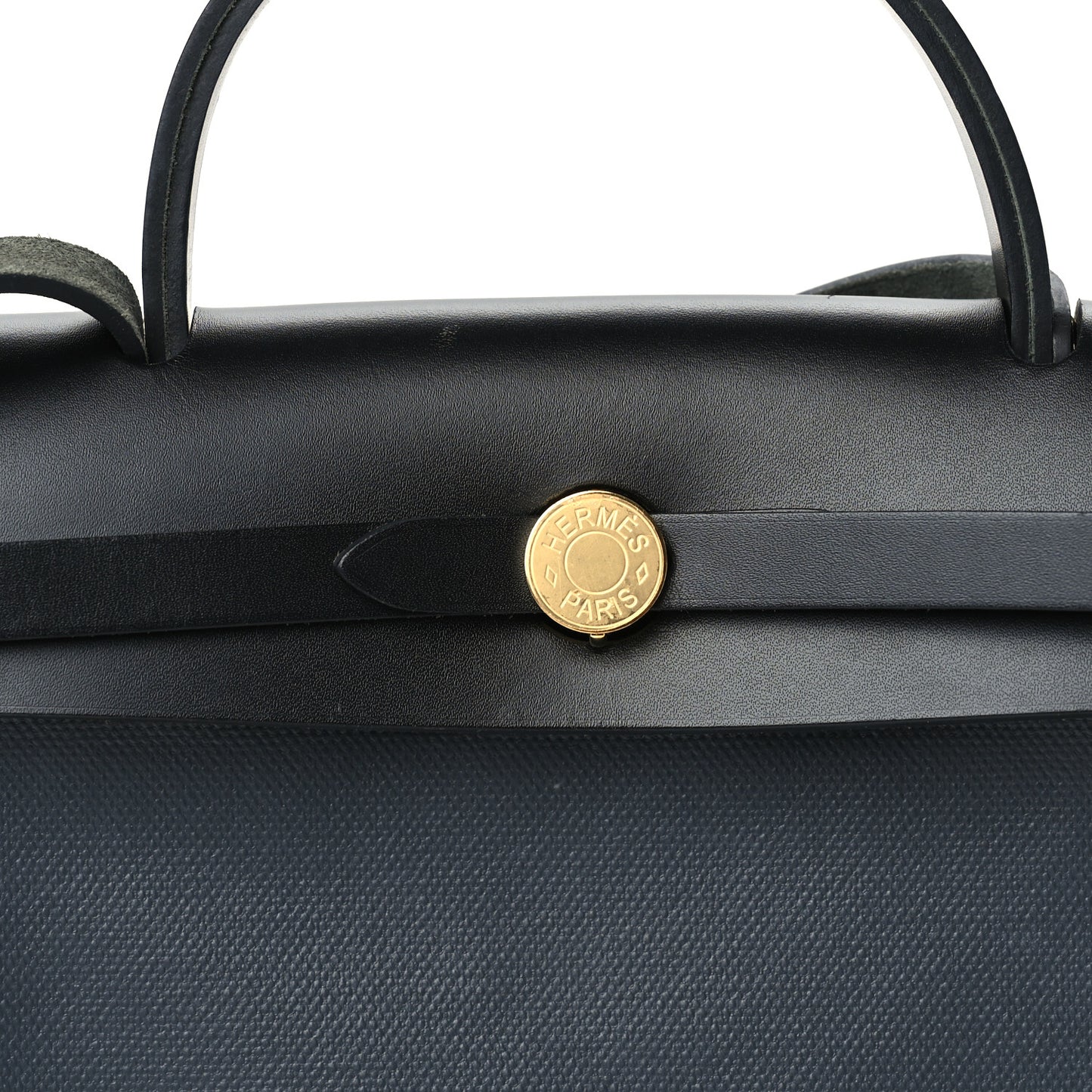 Toile H Berline Vache Hunter Herbag Zip PM  Black Bleu Nuit