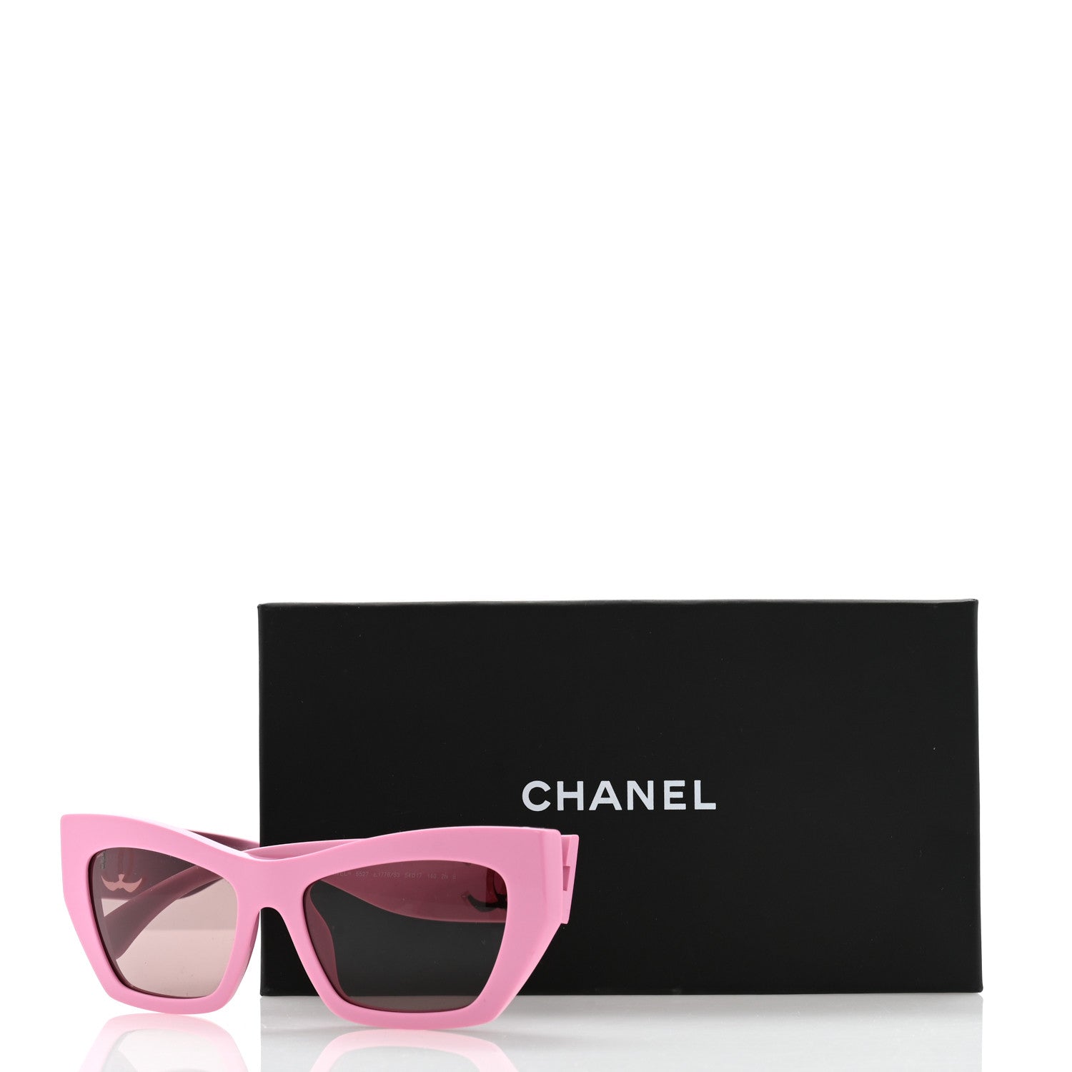 Chanel Acetate Cat Eye Sunglasses 5527 Pink 8 of 8