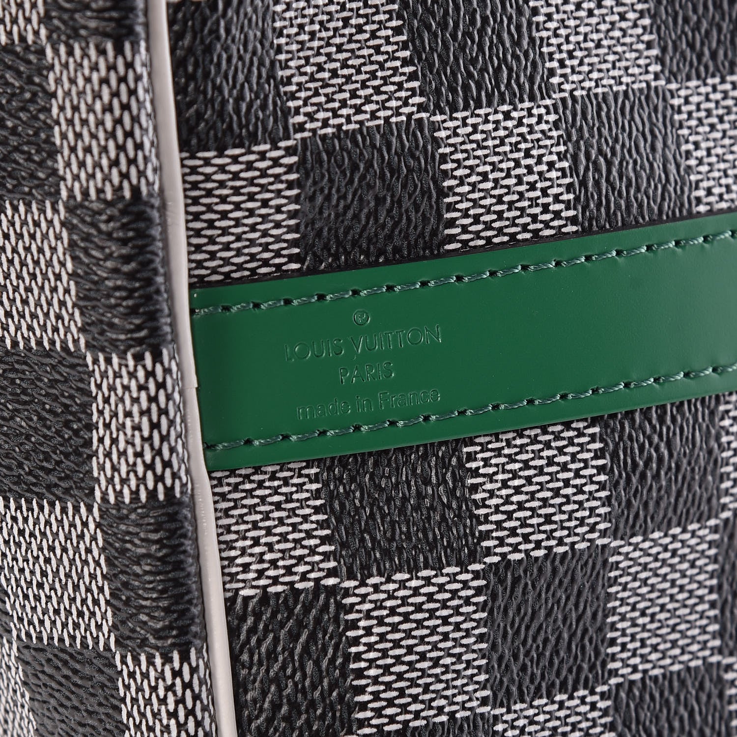 Louis Vuitton Damier Speedy Bandouliere 30 Black White 6 of 9