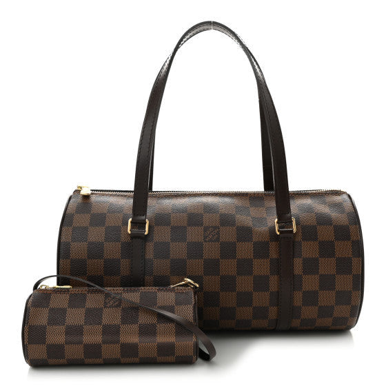 Damier Ebene Papillon 30 With Companion