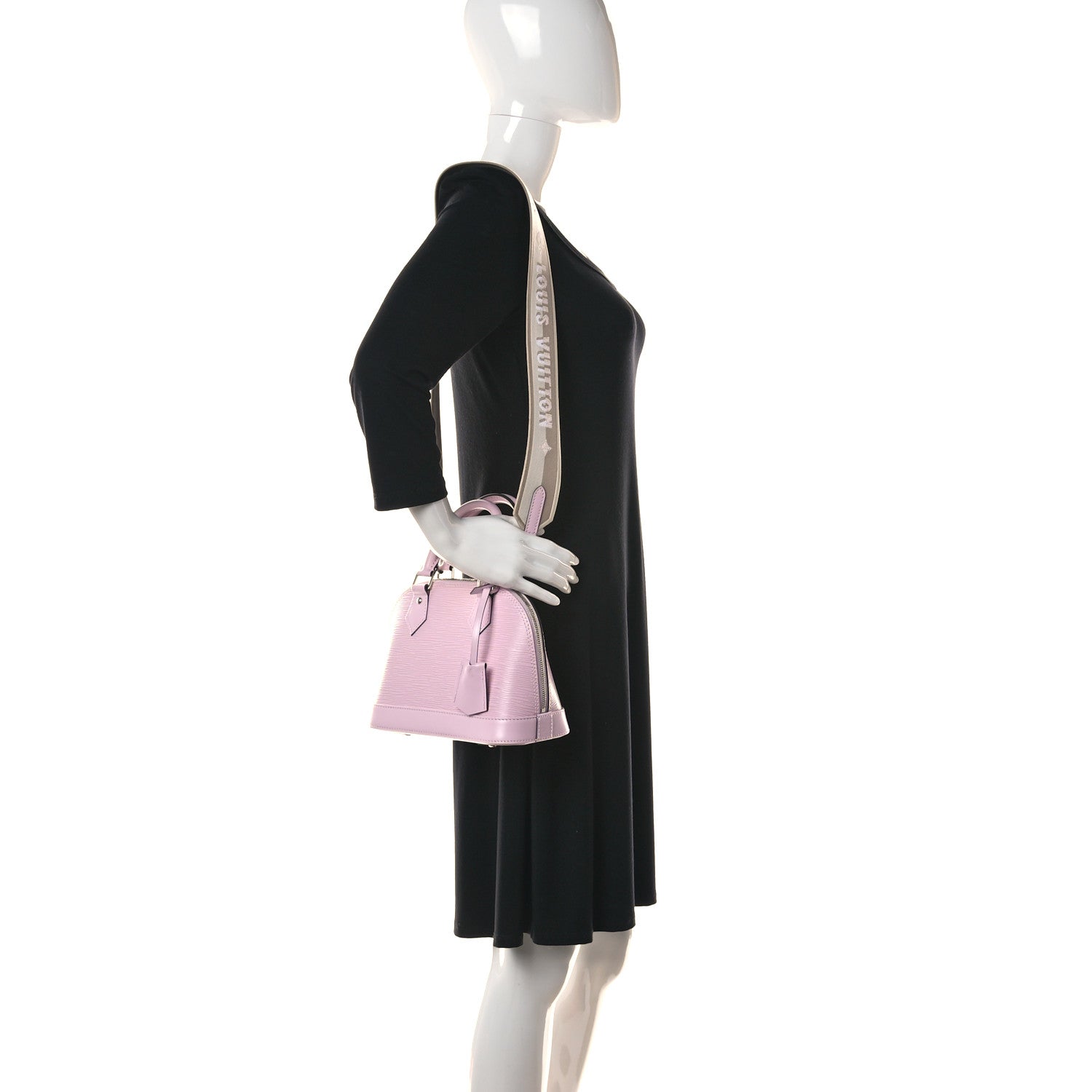 Louis Vuitton Epi Jacquard Alma BB Guimauve 2 of 9