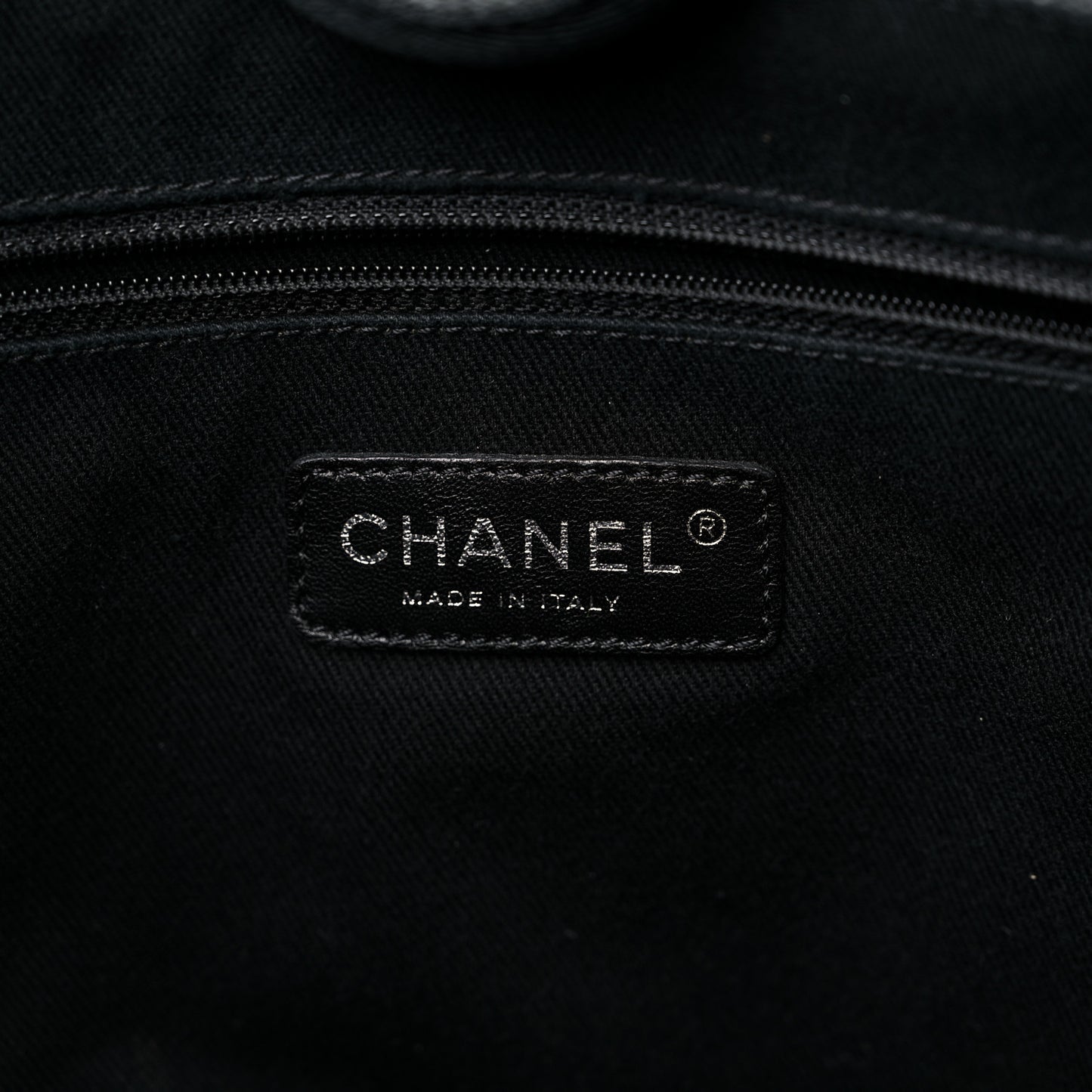 Canvas Small Deauville Tote Grey