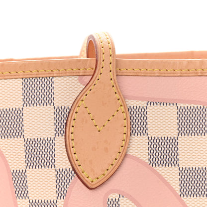 Louis Vuitton Damier Azur Tahitienne Neverfull MM 18 of 23