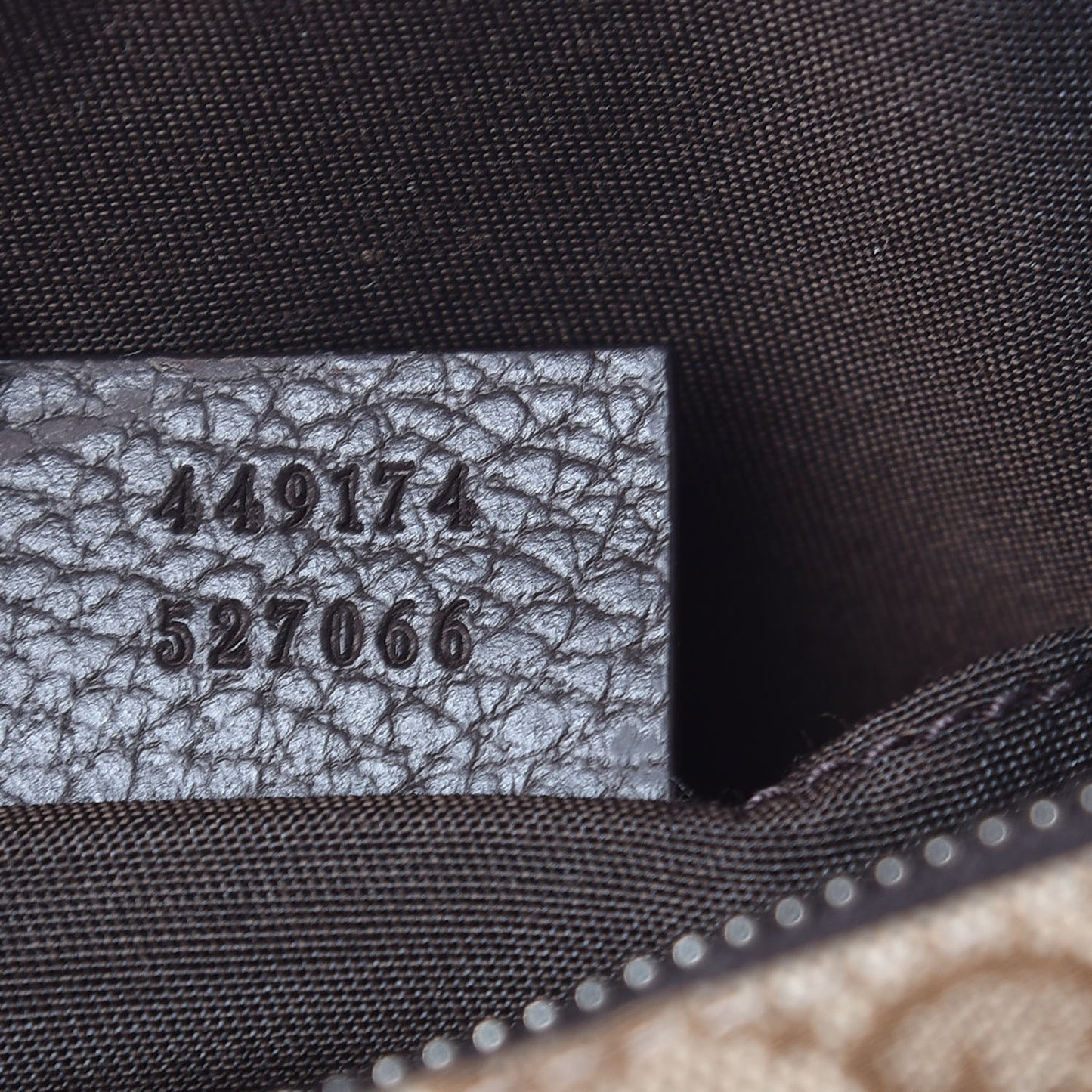 Monogram Belt Bag Dark Brown