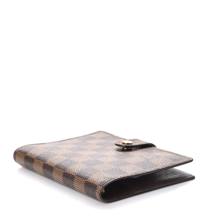 Louis Vuitton Damier Ebene Small Ring Agenda Cover 4 of 7