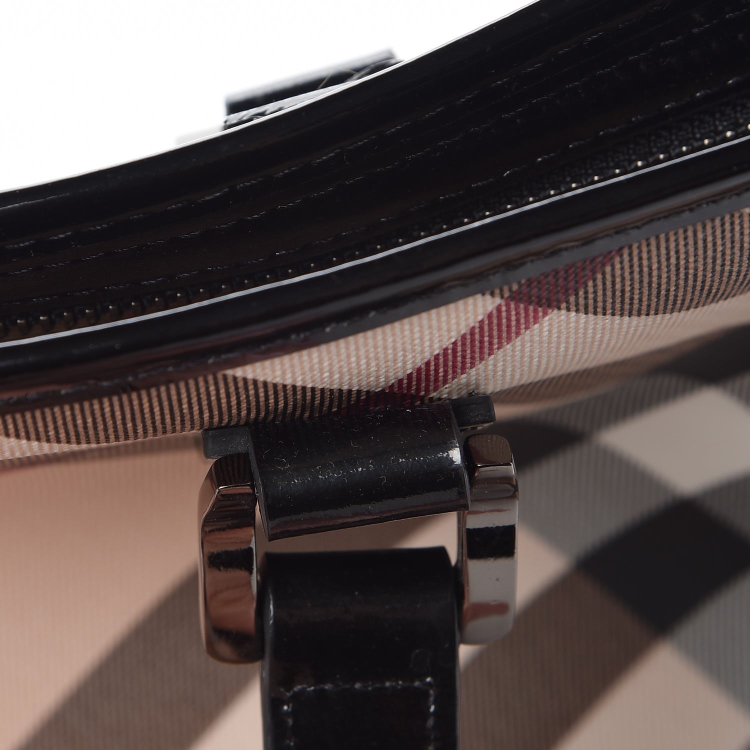 Burberry Supernova Check Regent Tote Black 15 of 18