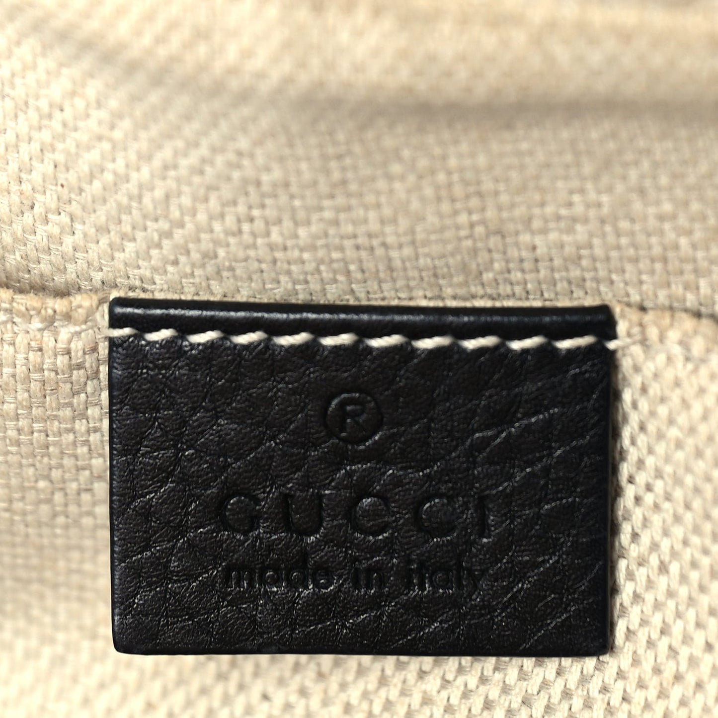 Pebbled Calfskin Small Soho Disco Bag  Black
