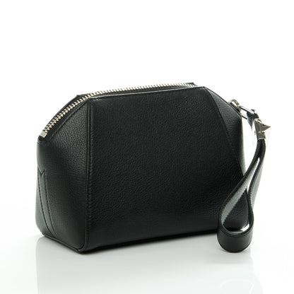 Givenchy Sugar Goatskin Small Antigona Beauty Wristlet Black 3 of 7