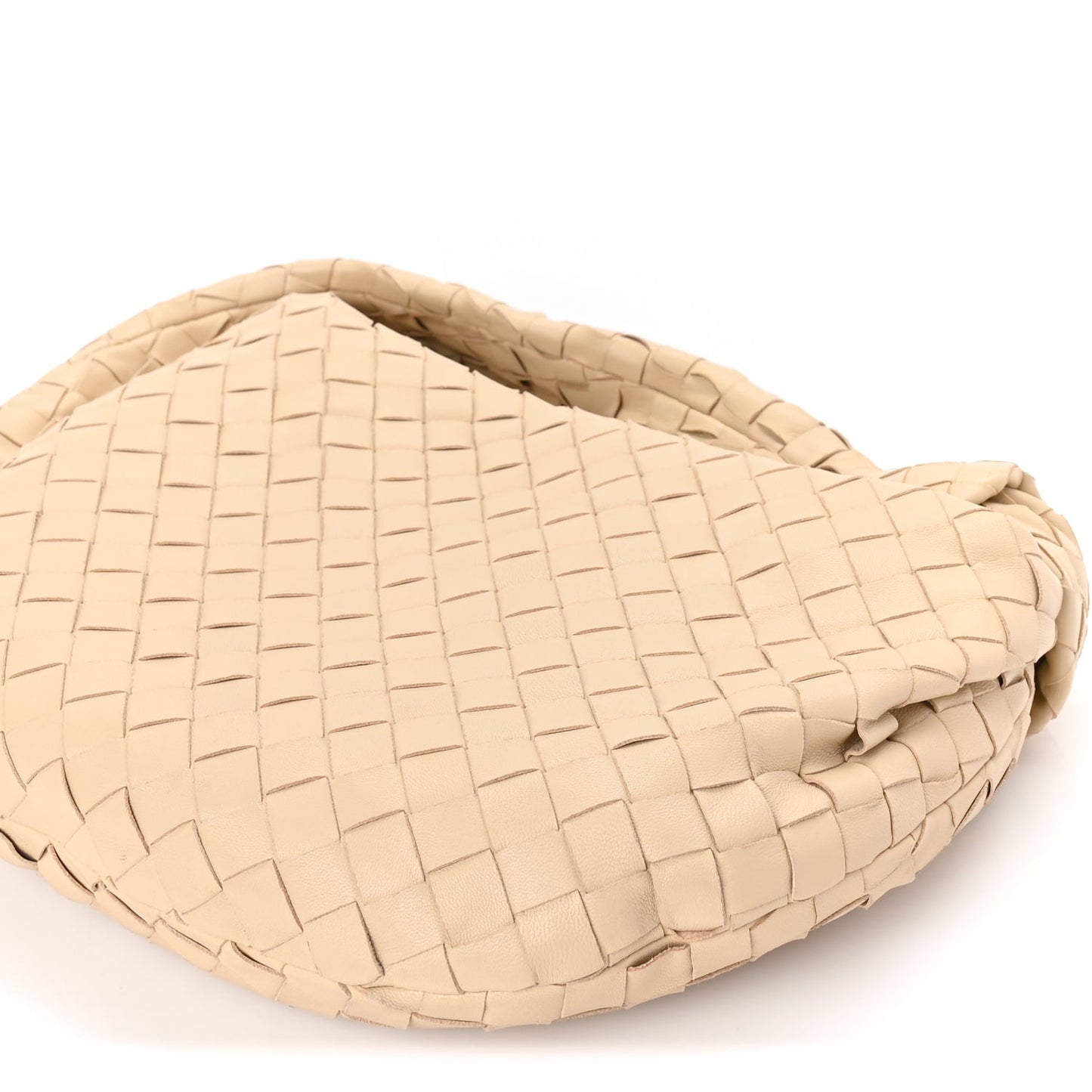Nappa Intrecciato Teen Jodie Hobo Porridge