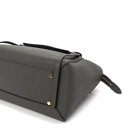 Celine Grained Calfskin Small Belt Bag Grey 8 of 8