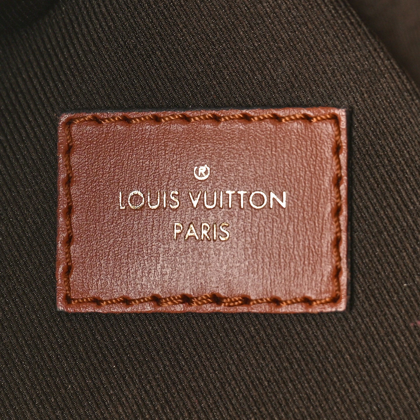 Reverse Monogram Loop Hobo