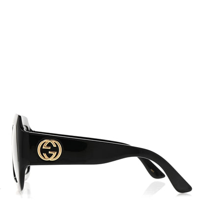 Gucci Acetate Square Frame Sunglasses GG0053S Black 3 of 7
