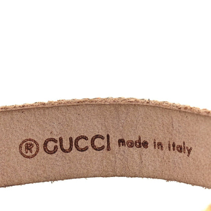 Gucci Calfskin Crystal Embellished Double G Bracelet  Black 3 of 3