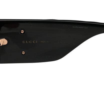 Gucci Acetate Rectangular Sunglasses GG0811S Black 6 of 8