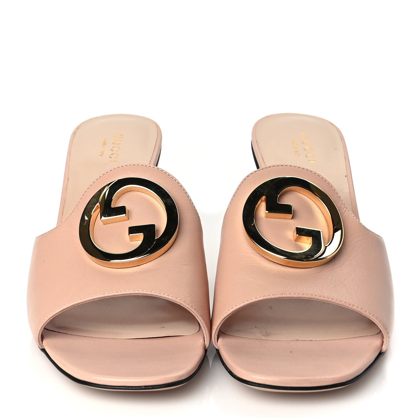 Malaga Kid Blondie 65mm Slide Sandals 38.5 Perfect Pink