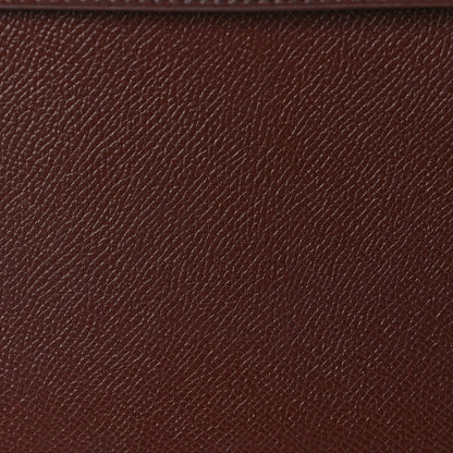 Hermes Courchevel Kelly Sellier 28 Chocolate 7 of 9