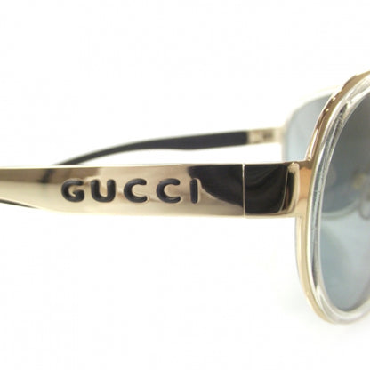 Gucci Gold Temple Unisex Sunglasses 6 of 11