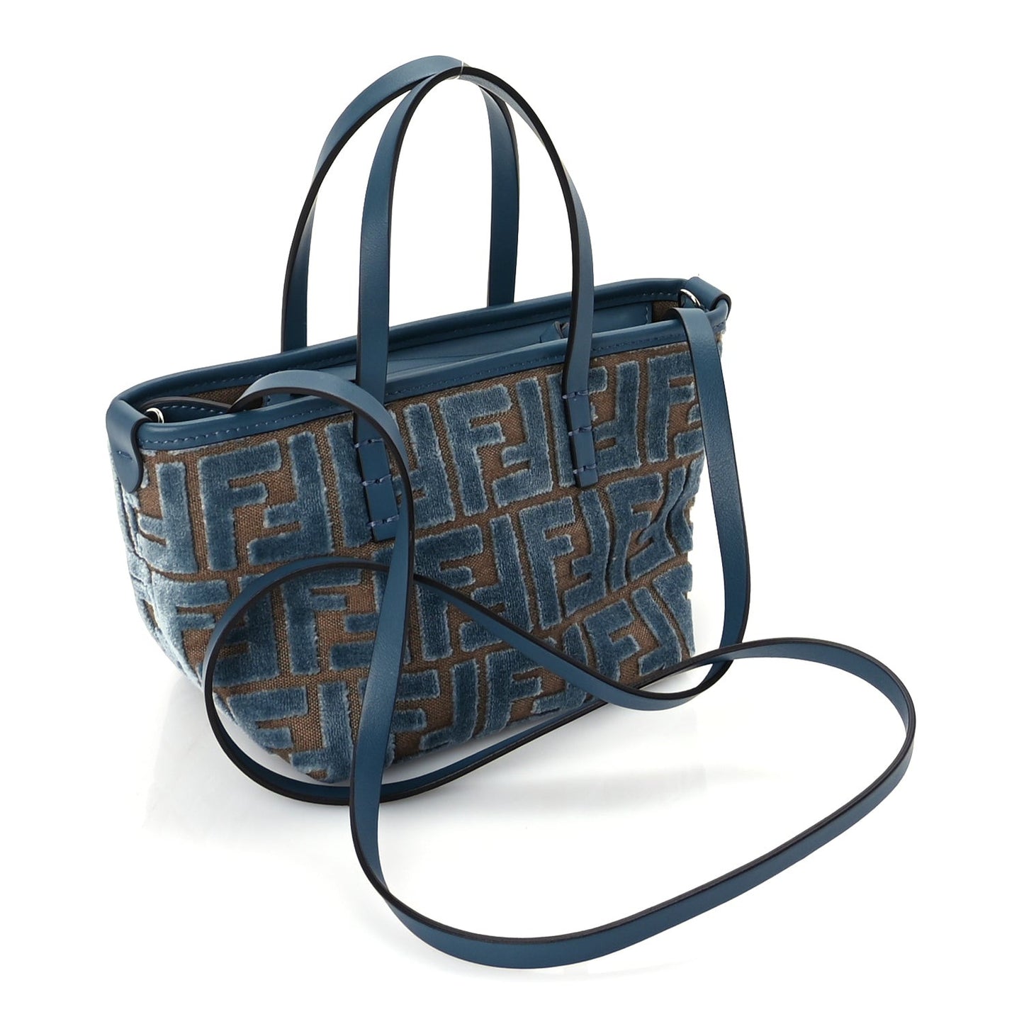 Velvet Jacquard FF Mini Roll Tote Anice