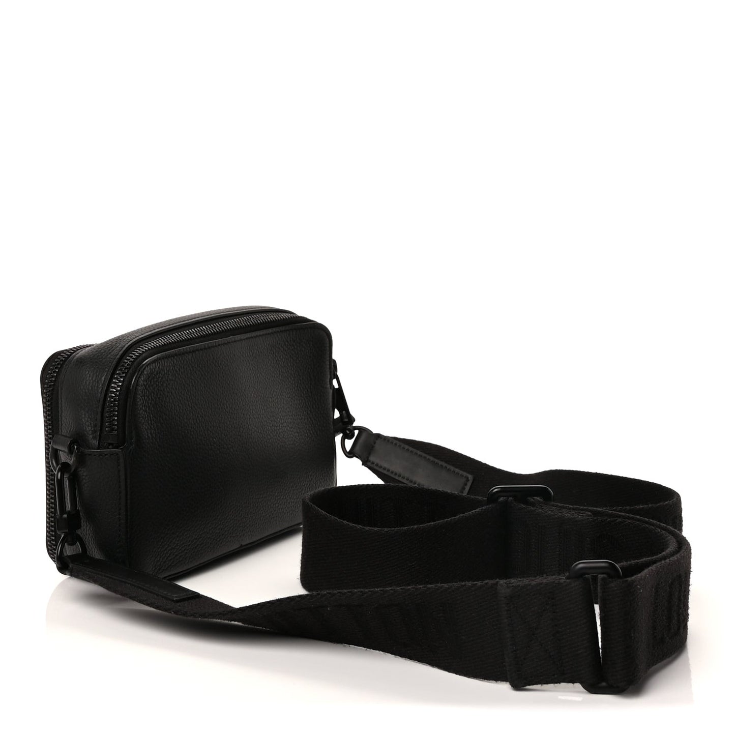 Calfskin Aerogram Alpha Wearable Wallet Black