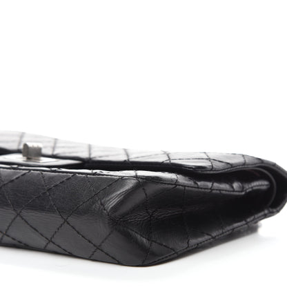 Chanel Aged Calfskin Quilted 2.55 Reissue 225 Flap Black 7 of 12