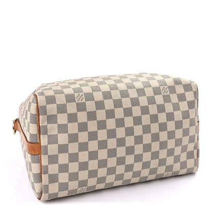 Louis Vuitton Damier Azur Speedy Bandouliere 3 of 8