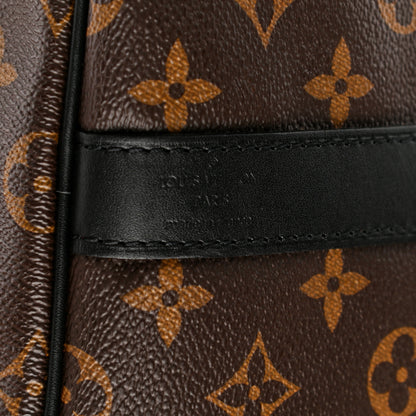 Louis Vuitton Monogram Macassar Keepall Bandouliere 55 6 of 11