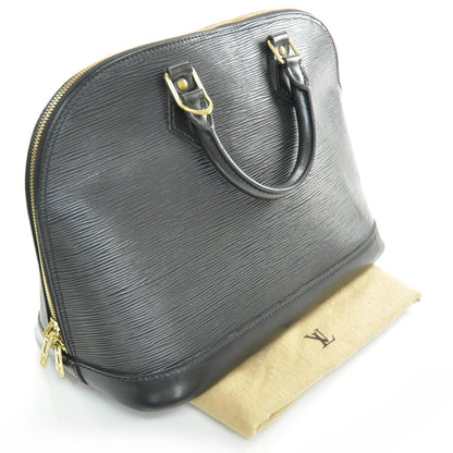 Louis Vuitton Epi Alma Black 3 of 8
