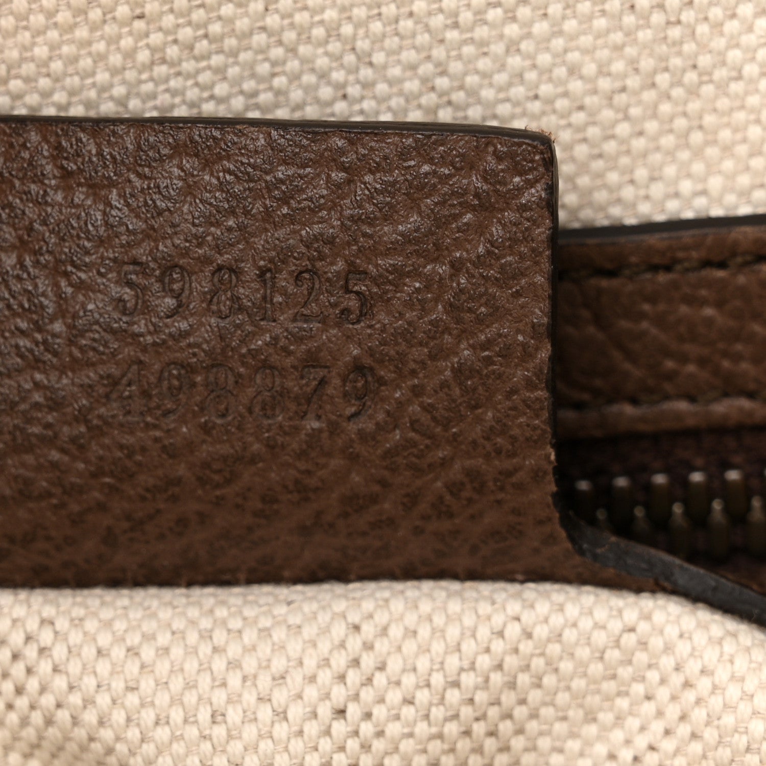 Gucci GG Supreme Monogram Web Small Ophidia Half Moon Hobo Brown 7 of 15