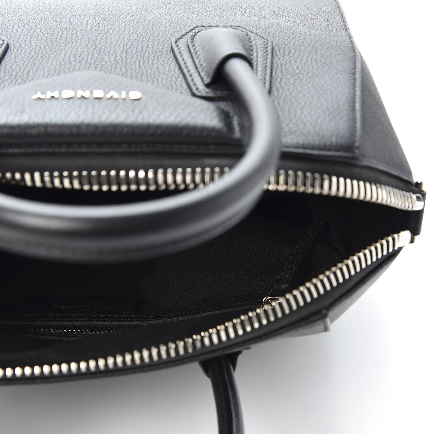 Sugar Goatskin Small Antigona Black