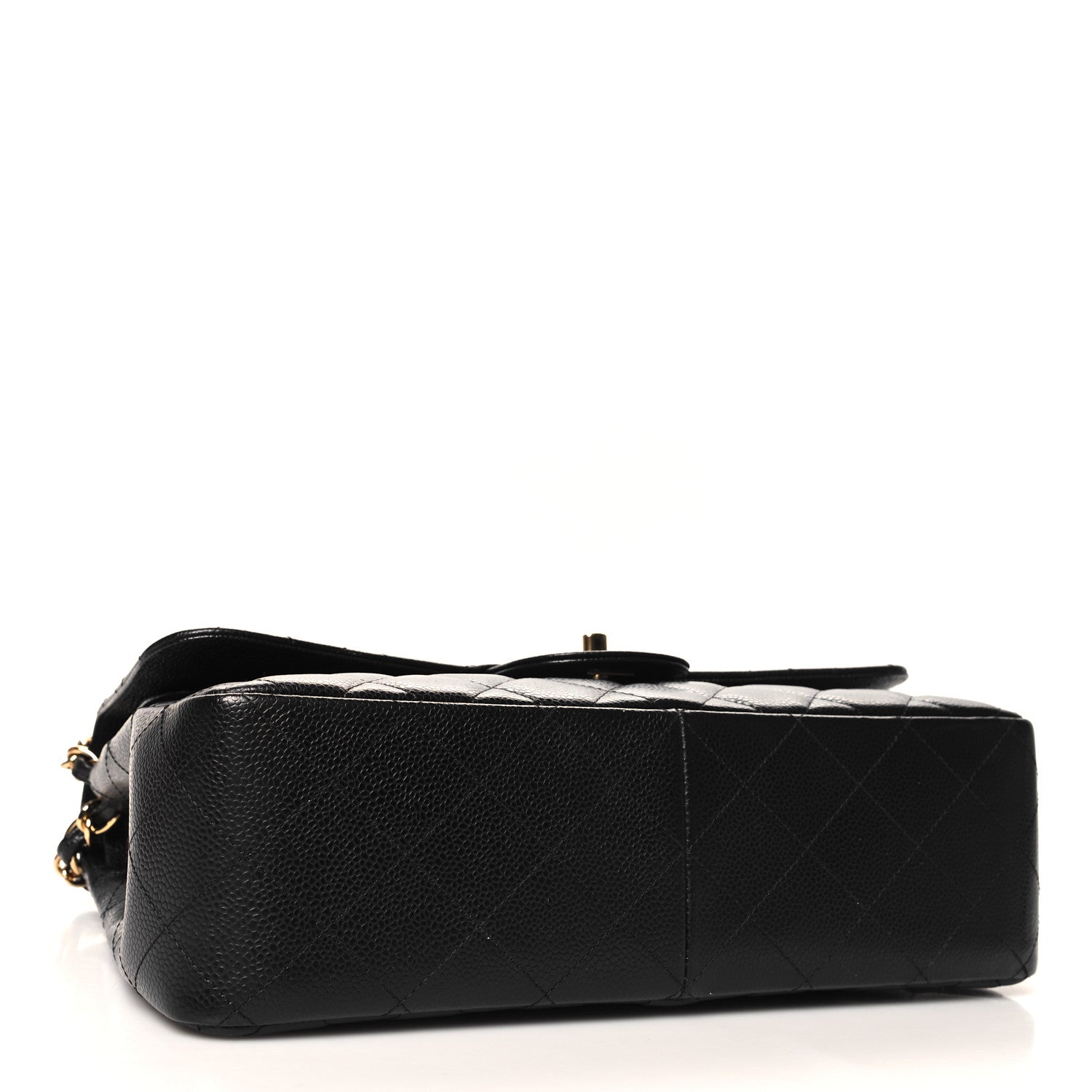 Chanel Caviar Quilted Jumbo Double Flap Black 4 of 10