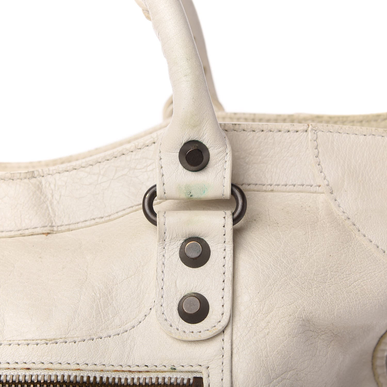 Balenciaga Agneau Classic Hardware City White Light 13 of 21