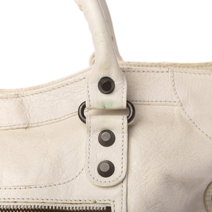 Balenciaga Agneau Classic Hardware City White Light 13 of 21