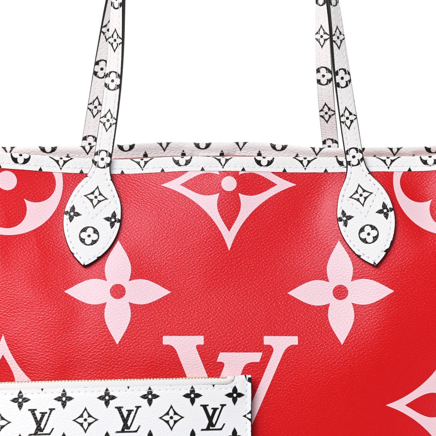 Monogram Giant Neverfull MM Rouge