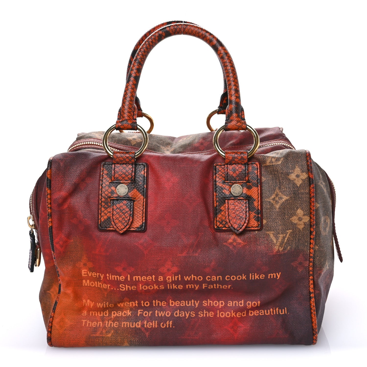 Louis Vuitton Monogram Karung Mancrazy Jokes Bag 1 of 11