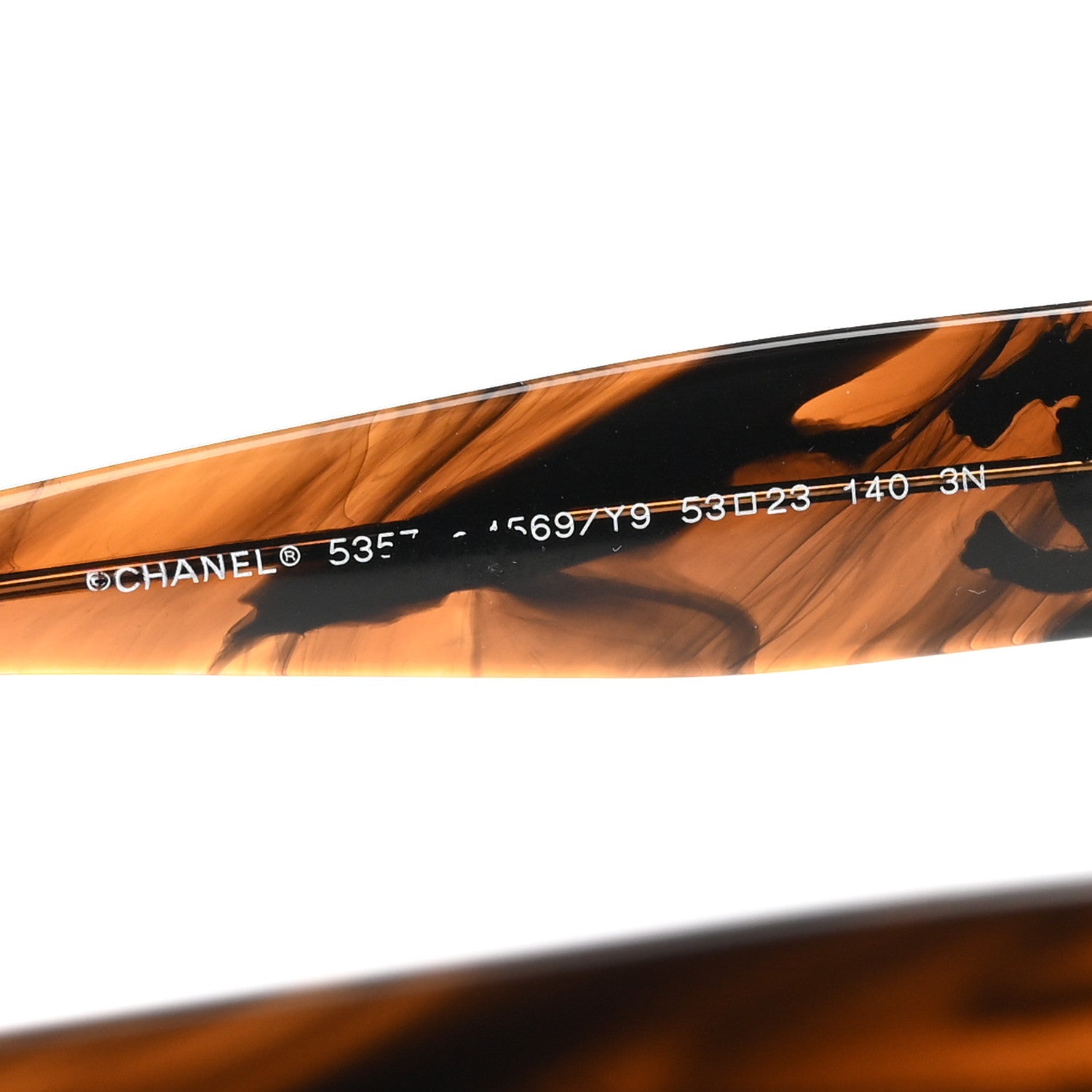 Chanel Mirror CC Sunglasses 5357 Brown 5 of 8